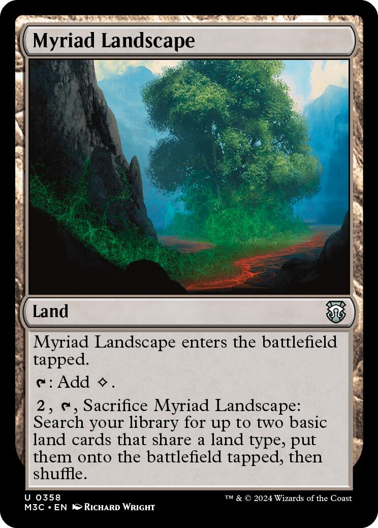 Myriad Landscape [Modern Horizons 3 Commander] | Rook's Games and More