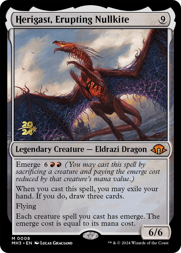 Herigast, Erupting Nullkite [Modern Horizons 3 Prerelease Promos] | Rook's Games and More