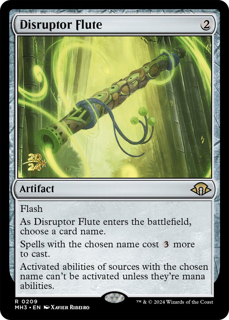 Disruptor Flute [Modern Horizons 3 Prerelease Promos] | Rook's Games and More