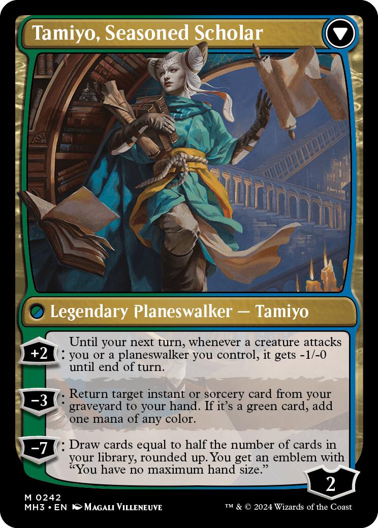 Tamiyo, Inquisitive Student [Modern Horizons 3 Prerelease Promos] | Rook's Games and More