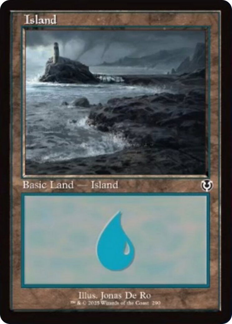 Island (290) (Retro Frame) [Innistrad Remastered] | Rook's Games and More