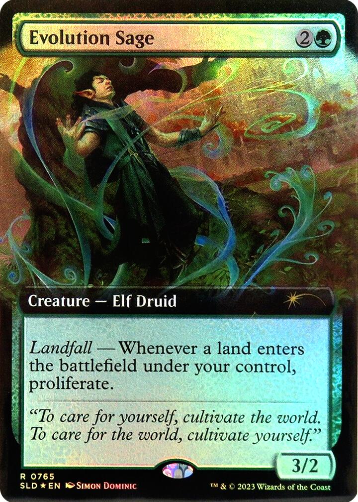 Evolution Sage (Extended Art) [Secret Lair Drop Series] | Rook's Games and More
