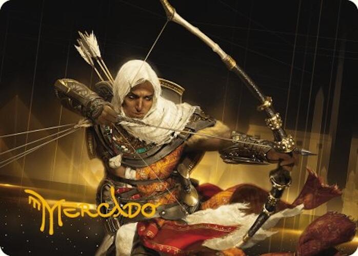 Bayek of Siwa Art Card (Gold-Stamped Signature) [Assassin's Creed Art Series] | Rook's Games and More