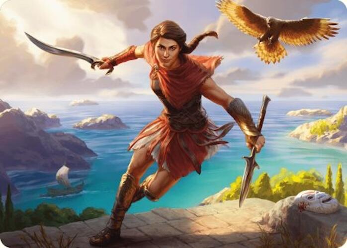 Kassandra, Eagle Bearer Art Card [Assassin's Creed Art Series] | Rook's Games and More