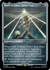 Staff of Eden, Vault's Key (Foil Etched) [Assassin's Creed]