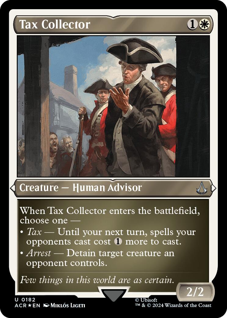 Tax Collector (Foil Etched) [Assassin's Creed] | Rook's Games and More