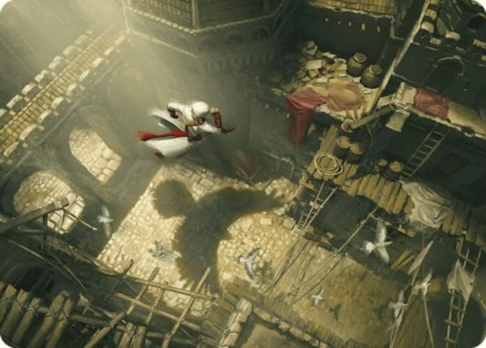 Rooftop Bypass Art Card [Assassin's Creed Art Series] | Rook's Games and More