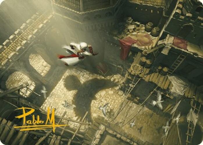 Rooftop Bypass Art Card (Gold-Stamped Signature) [Assassin's Creed Art Series] | Rook's Games and More