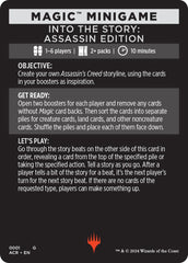 Into The Story: Assassin Edition (Magic Minigame) [Assassin's Creed Minigame] | Rook's Games and More