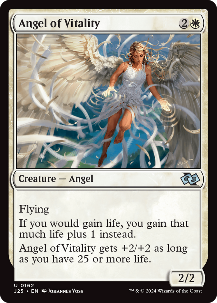 Angel of Vitality [Foundations Jumpstart] | Rook's Games and More