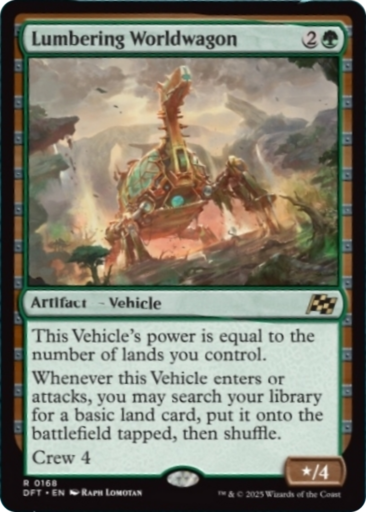 Lumbering Worldwagon [Aetherdrift] | Rook's Games and More
