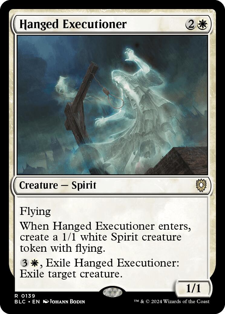 Hanged Executioner [Bloomburrow Commander] | Rook's Games and More