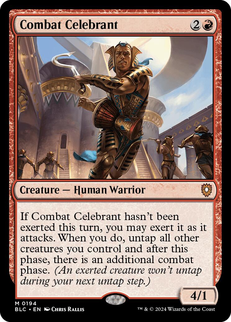 Combat Celebrant [Bloomburrow Commander] | Rook's Games and More