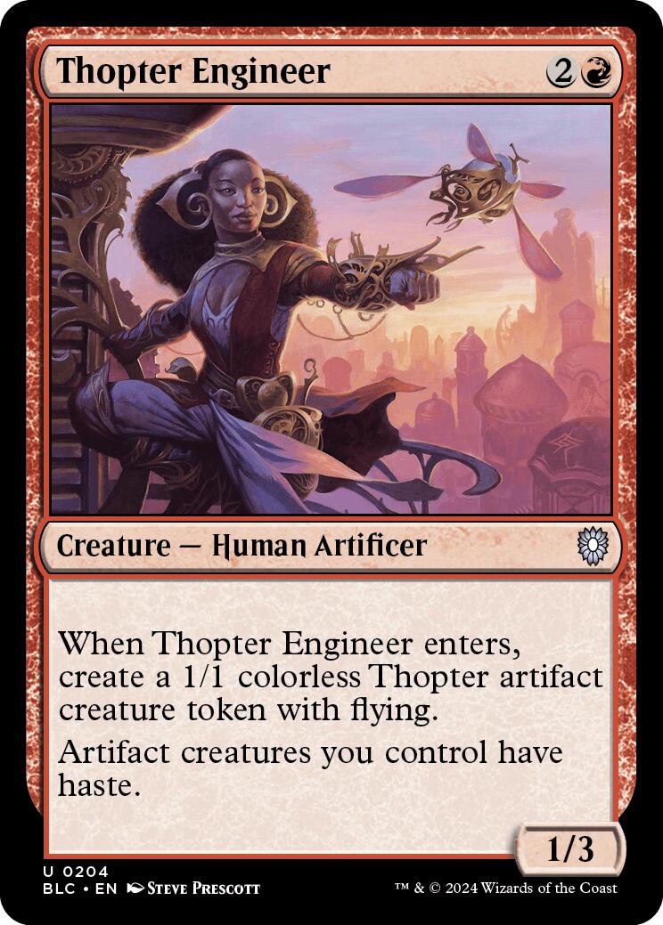 Thopter Engineer [Bloomburrow Commander] | Rook's Games and More