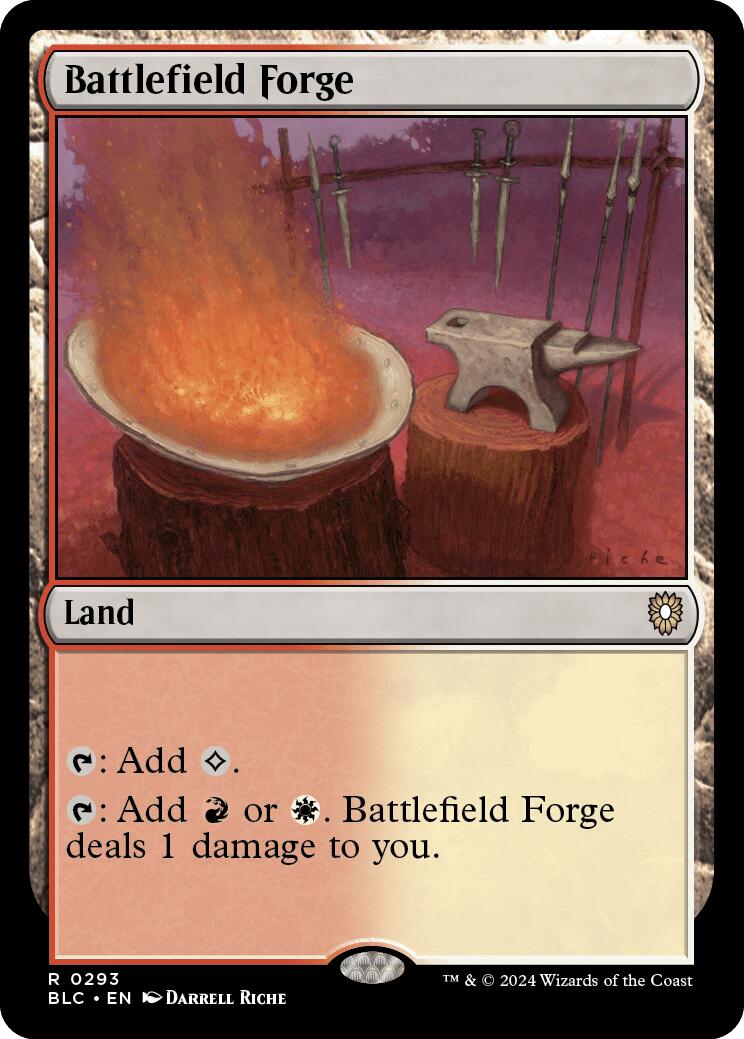 Battlefield Forge [Bloomburrow Commander] | Rook's Games and More