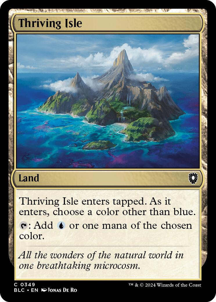 Thriving Isle [Bloomburrow Commander] | Rook's Games and More