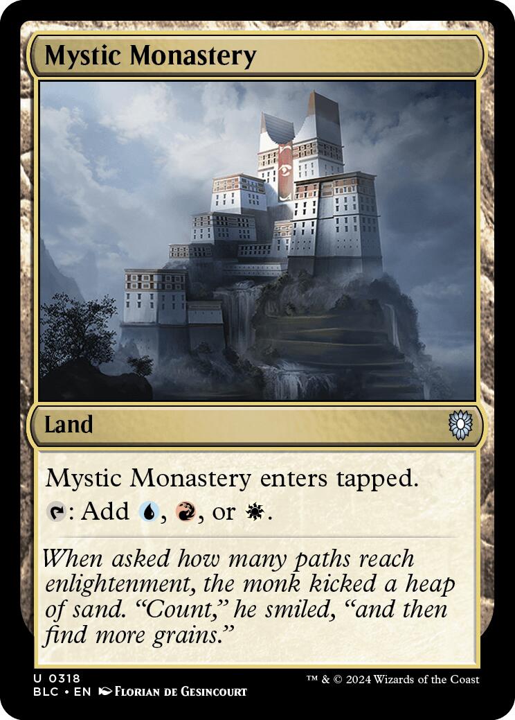 Mystic Monastery [Bloomburrow Commander] | Rook's Games and More