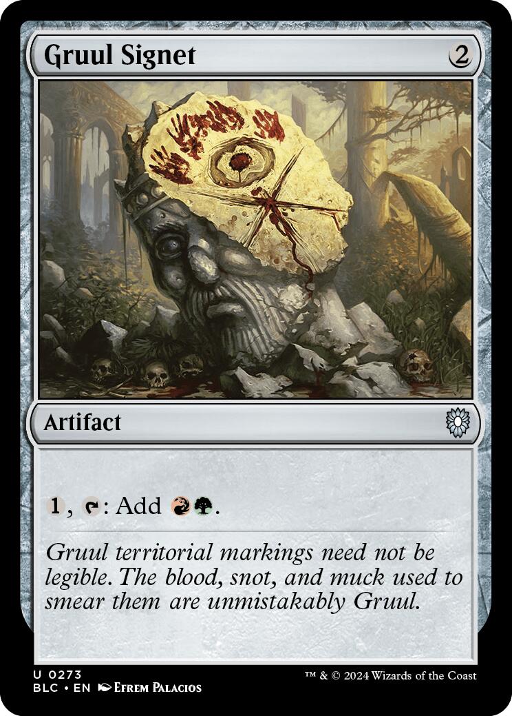 Gruul Signet [Bloomburrow Commander] | Rook's Games and More
