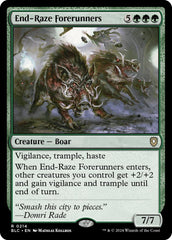 End-Raze Forerunners [Bloomburrow Commander]