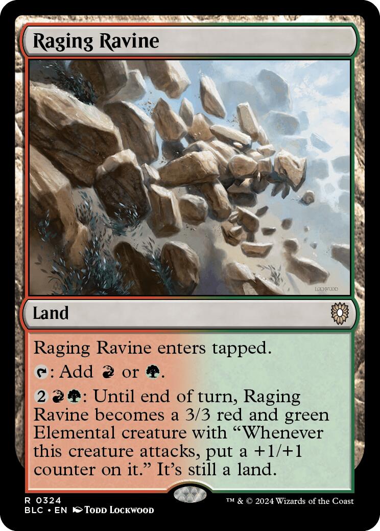 Raging Ravine [Bloomburrow Commander] | Rook's Games and More