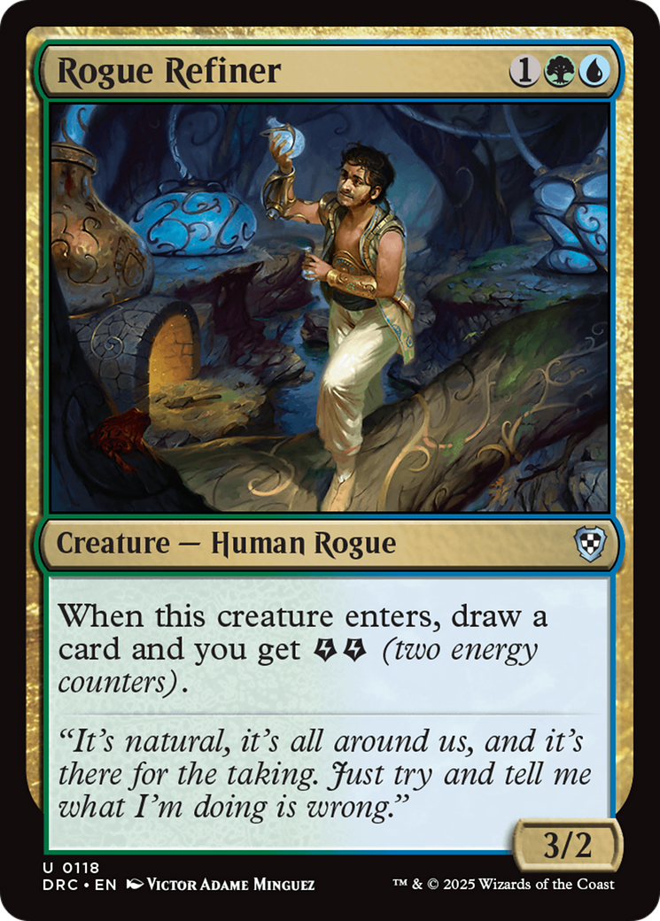 Rogue Refiner [Aetherdrift Commander] | Rook's Games and More