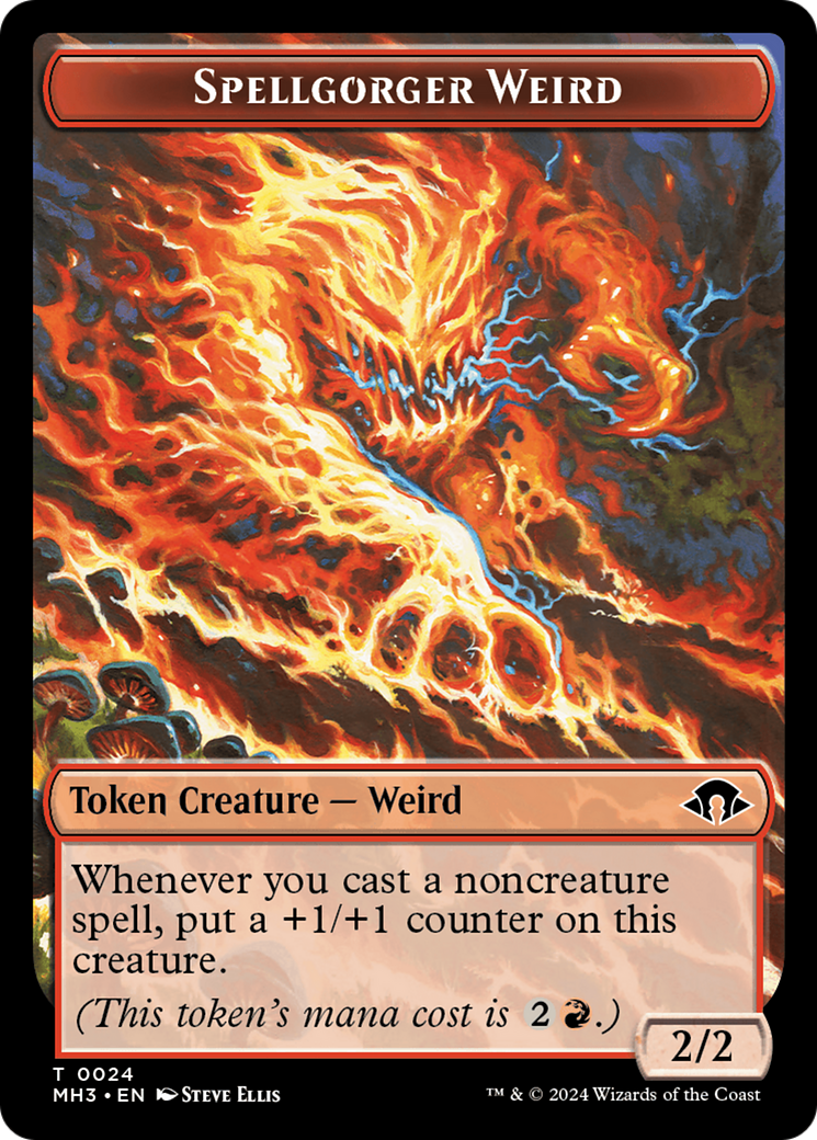 Spellgorger Weird Token [Modern Horizons 3 Tokens] | Rook's Games and More