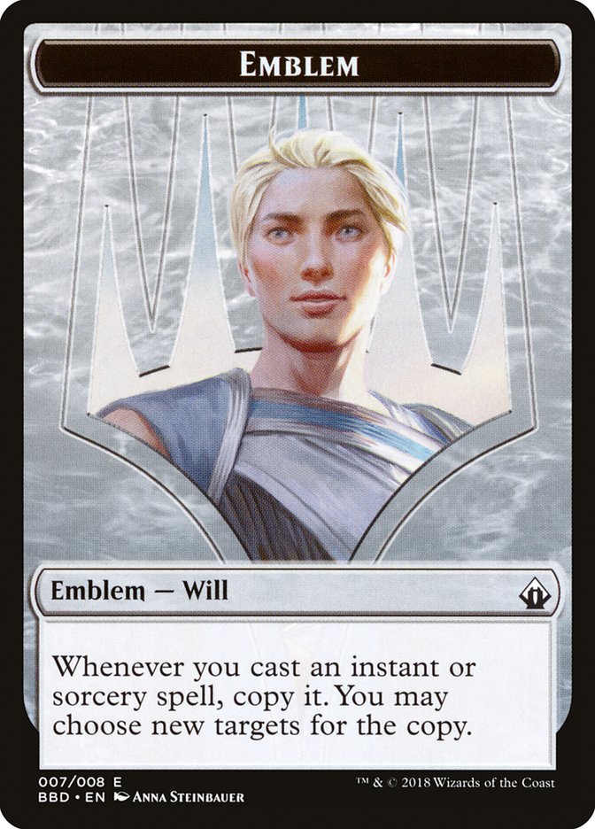 Will Kenrith Emblem [Battlebond Tokens] | Rook's Games and More