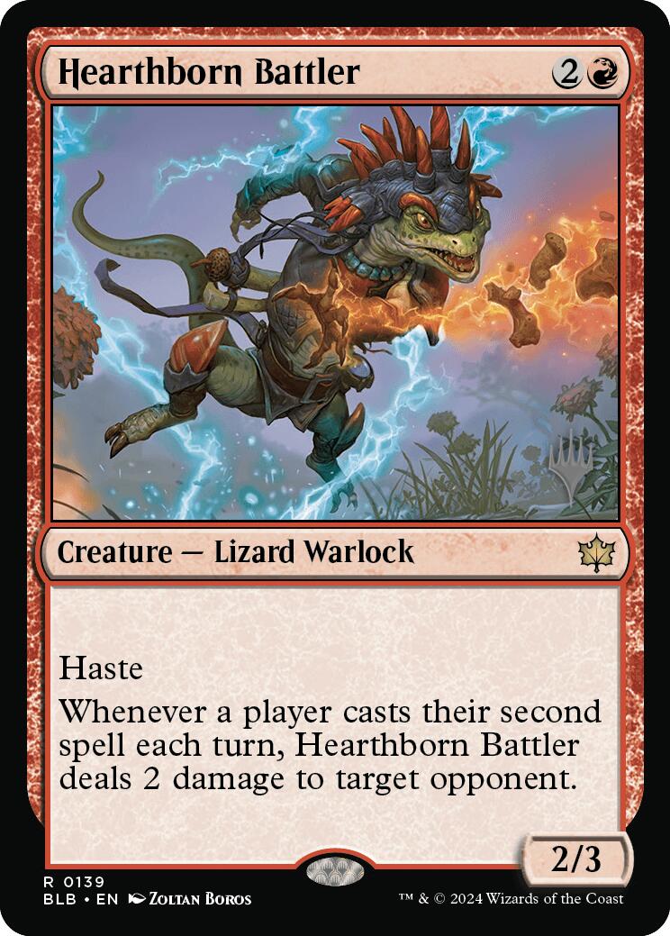 Hearthborn Battler (Promo Pack) [Bloomburrow Promos] | Rook's Games and More