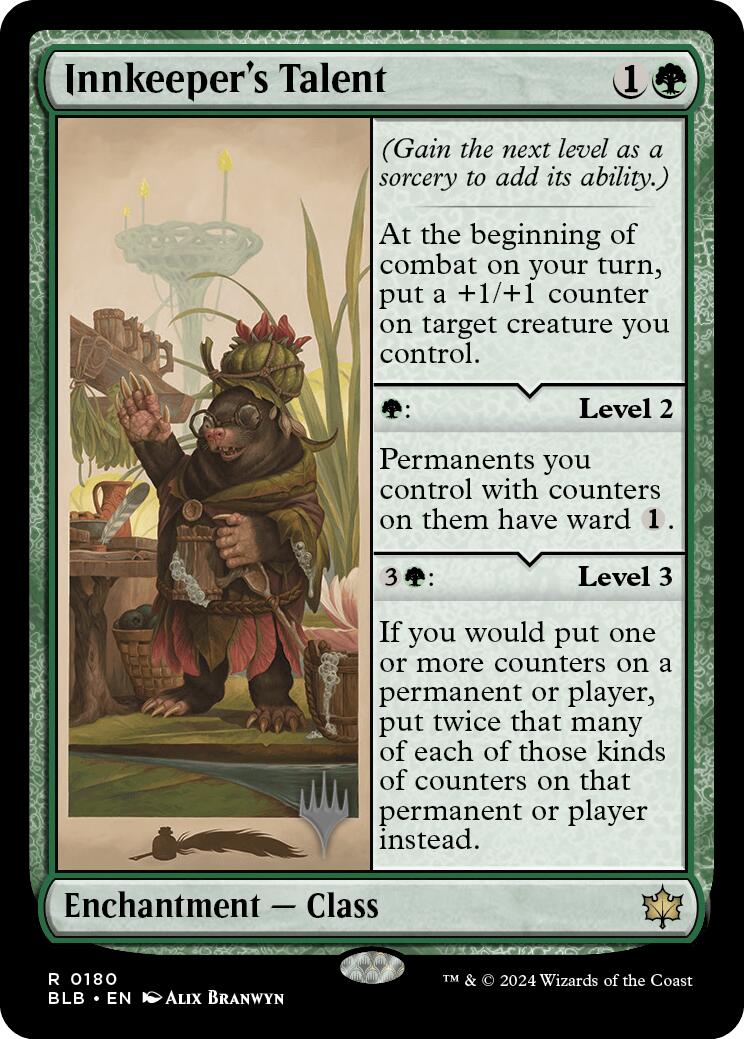 Innkeeper's Talent (Promo Pack) [Bloomburrow Promos] | Rook's Games and More