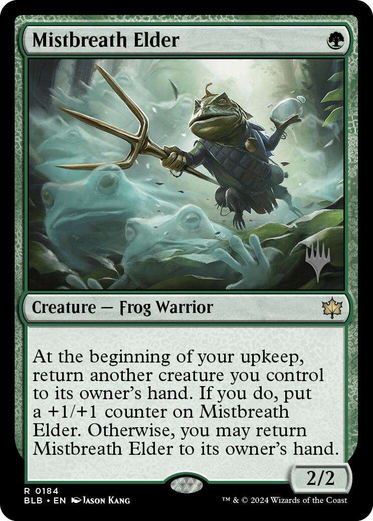 Mistbreath Elder (Promo Pack) [Bloomburrow Promos] | Rook's Games and More