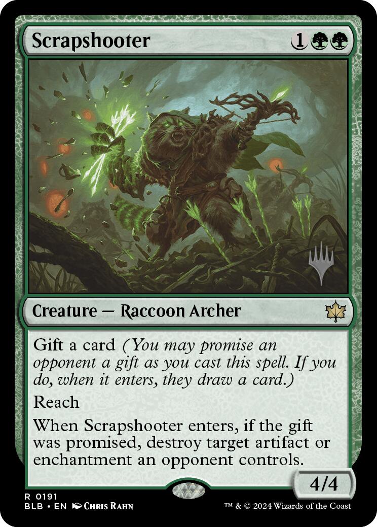 Scrapshooter (Promo Pack) [Bloomburrow Promos] | Rook's Games and More