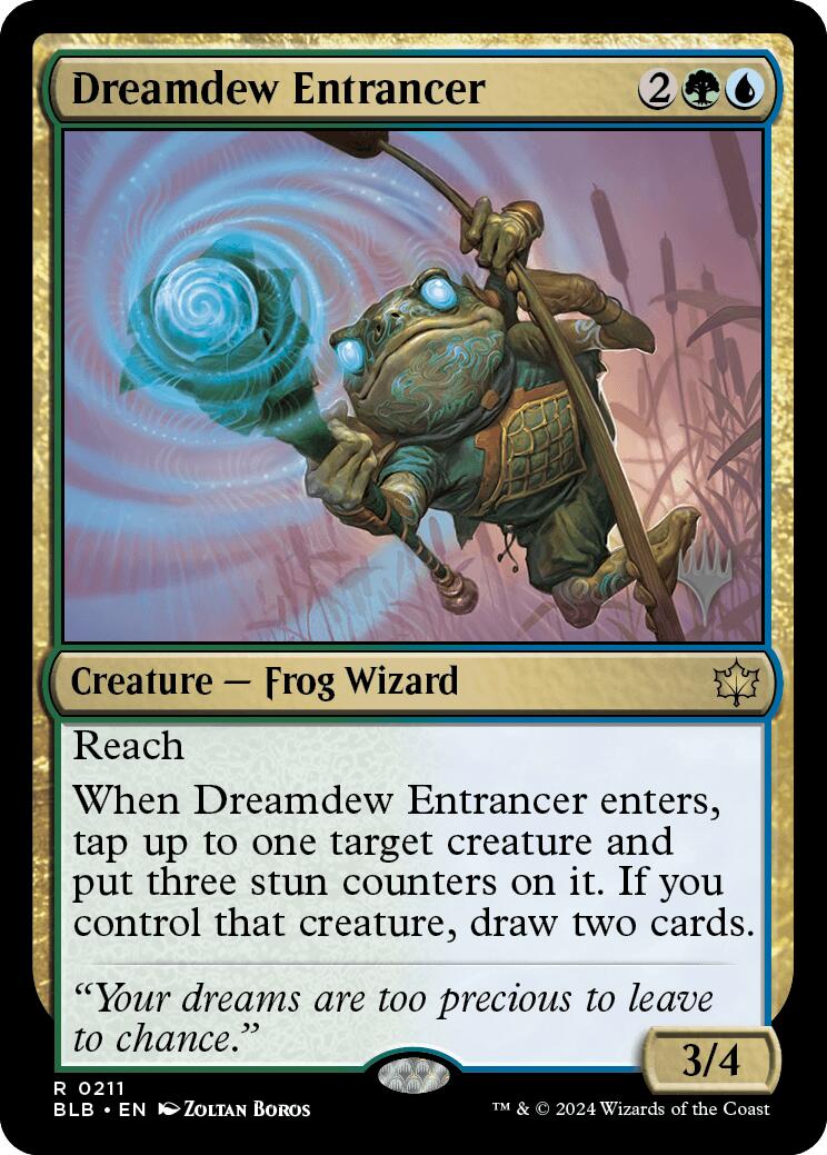 Dreamdew Entrancer (Promo Pack) [Bloomburrow Promos] | Rook's Games and More