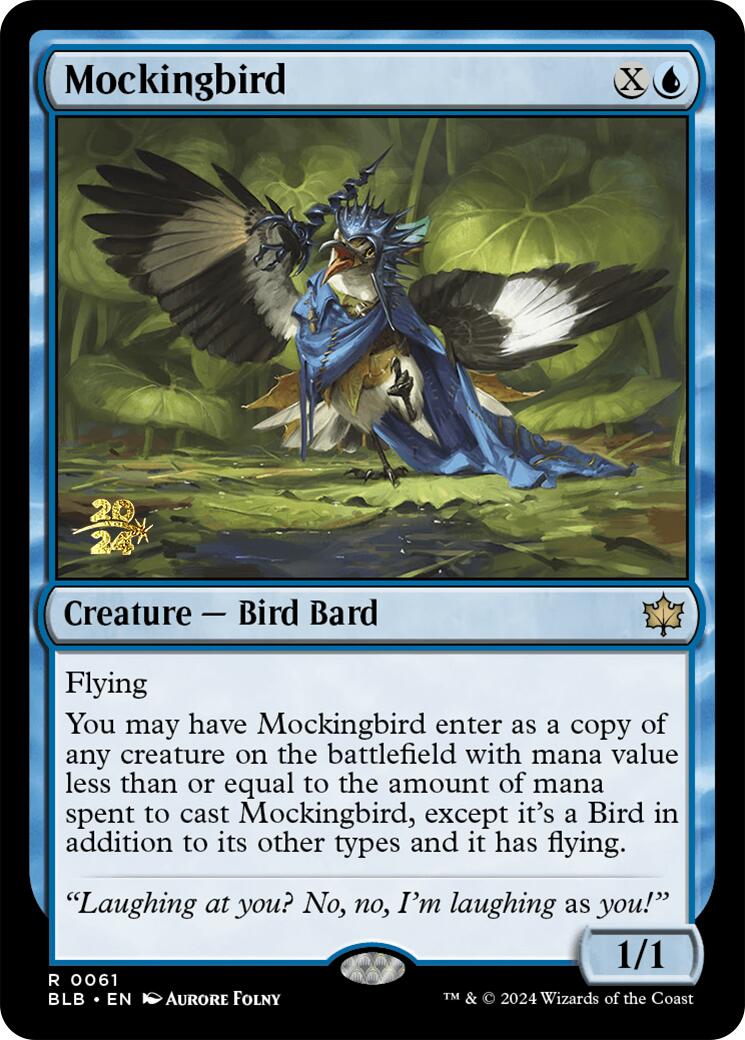 Mockingbird [Bloomburrow Prerelease Promos] | Rook's Games and More