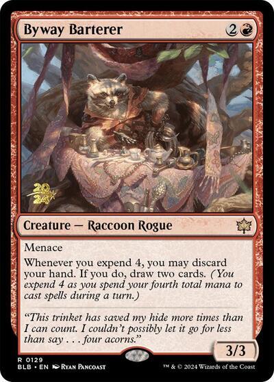 Byway Barterer [Bloomburrow Prerelease Promos] | Rook's Games and More