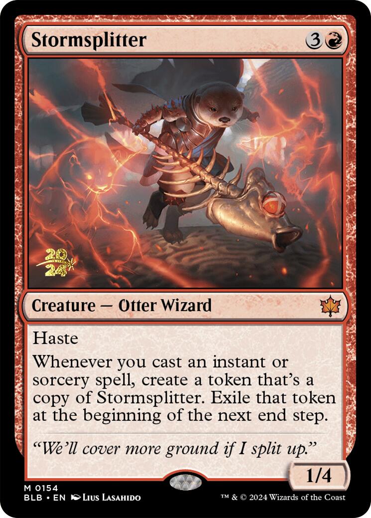 Stormsplitter [Bloomburrow Prerelease Promos] | Rook's Games and More