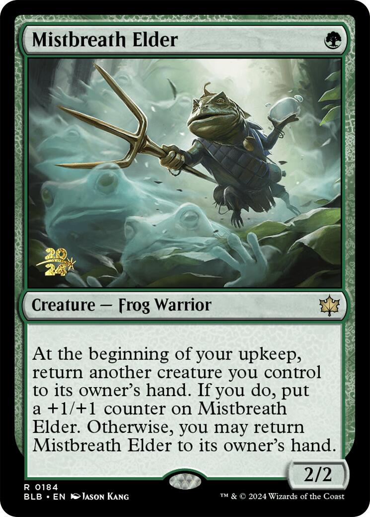 Mistbreath Elder [Bloomburrow Prerelease Promos] | Rook's Games and More