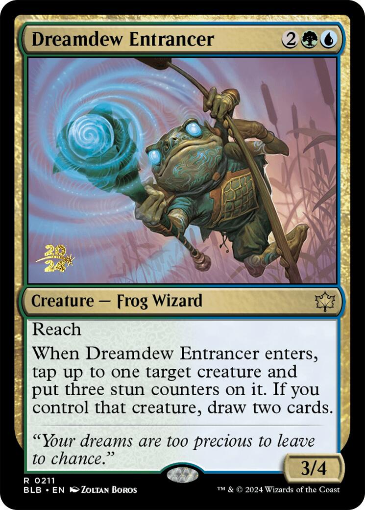 Dreamdew Entrancer [Bloomburrow Prerelease Promos] | Rook's Games and More