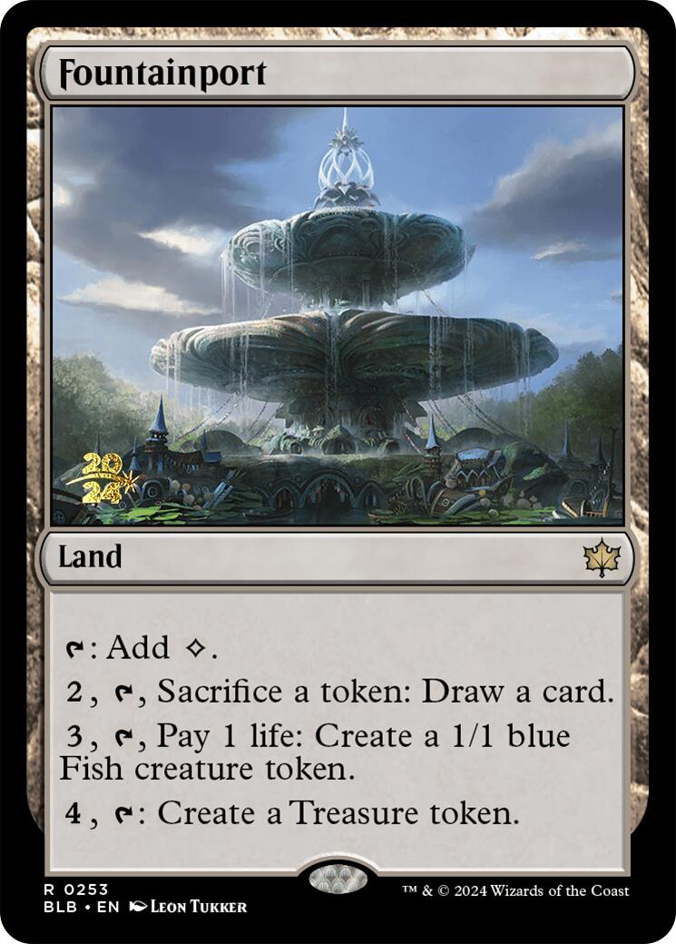 Fountainport [Bloomburrow Prerelease Promos] | Rook's Games and More