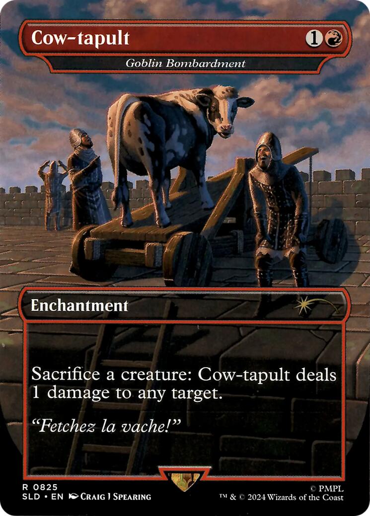 Cow-tapult - Goblin Bombardment [Secret Lair Drop Series] | Rook's Games and More
