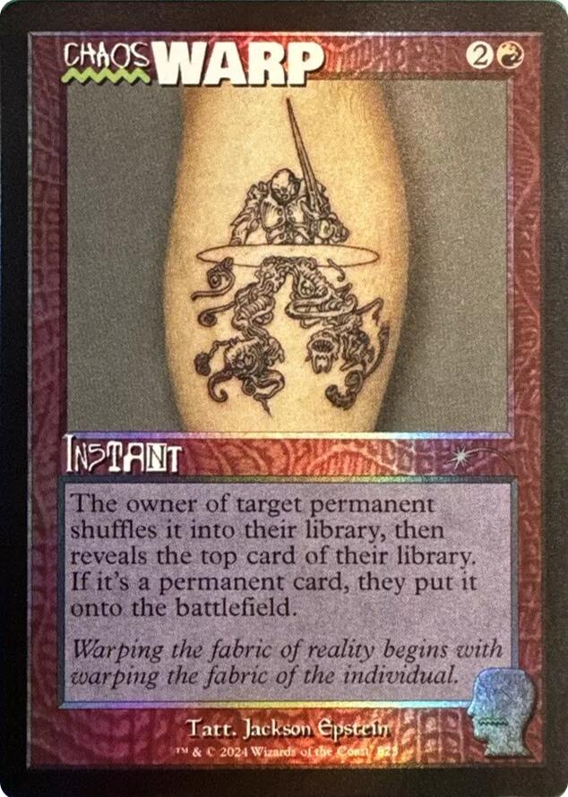 Chaos Warp (Rainbow Foil) [Secret Lair Drop Series] | Rook's Games and More