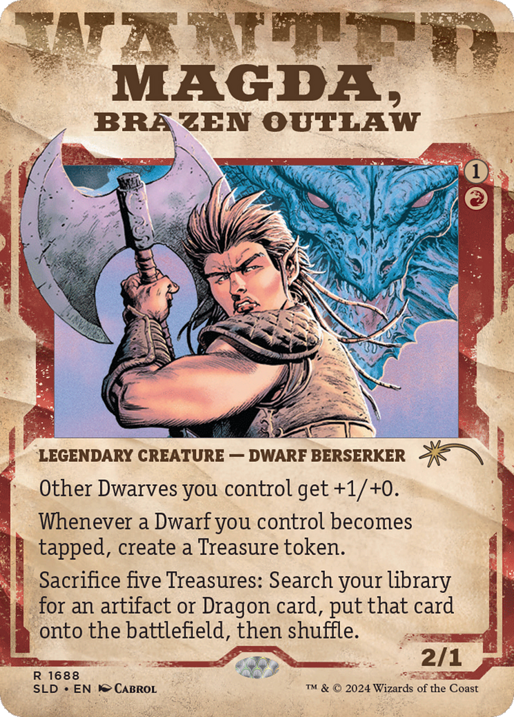 Magda, Brazen Outlaw [Secret Lair Drop Series] | Rook's Games and More