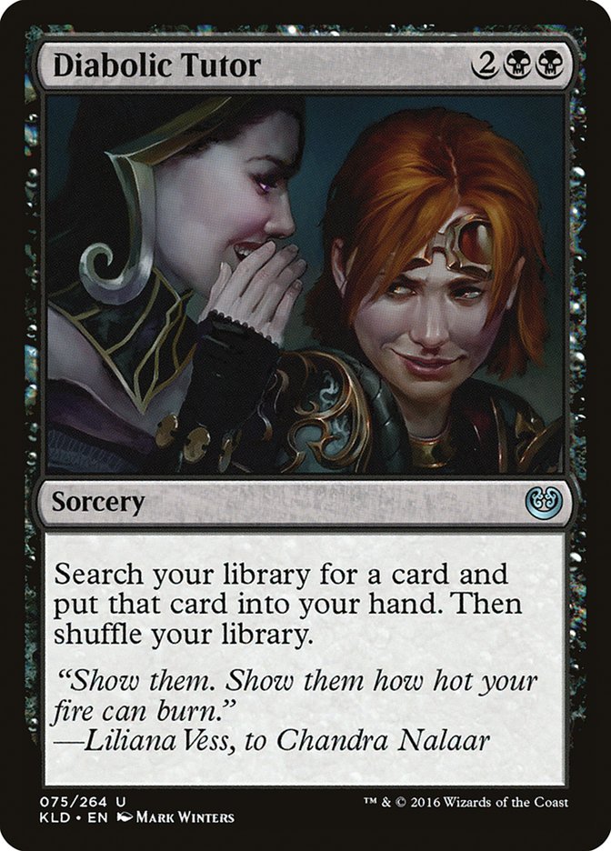 Diabolic Tutor [Kaladesh] | Rook's Games and More