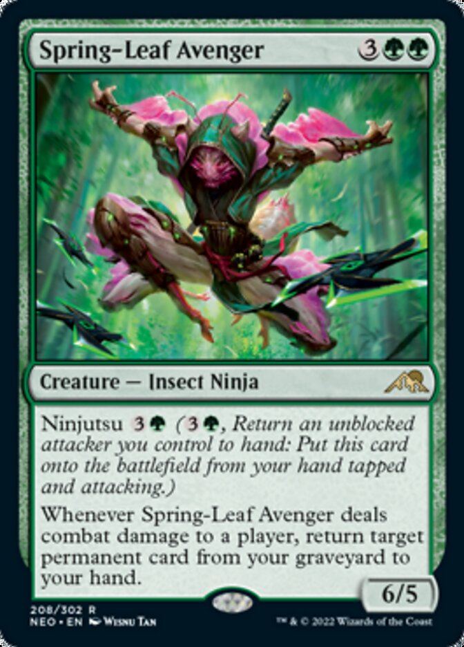 Spring-Leaf Avenger [Kamigawa: Neon Dynasty] | Rook's Games and More