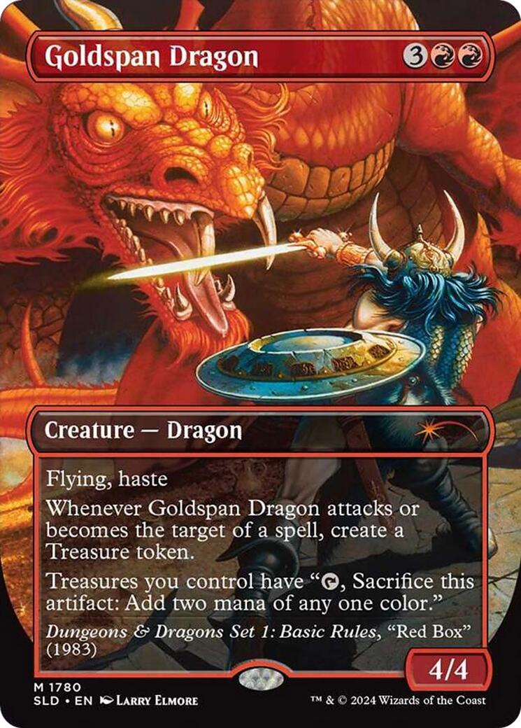 Goldspan Dragon [Secret Lair Drop Series] | Rook's Games and More