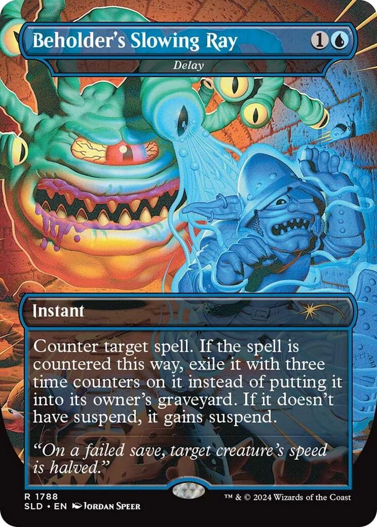 Beholder's Slowing Ray - Delay [Secret Lair Drop Series] | Rook's Games and More