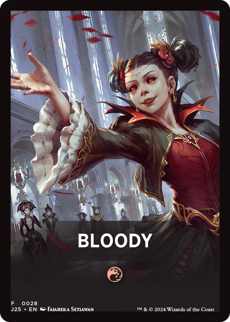 Bloody Theme Card [Foundations Jumpstart Front Cards] | Rook's Games and More