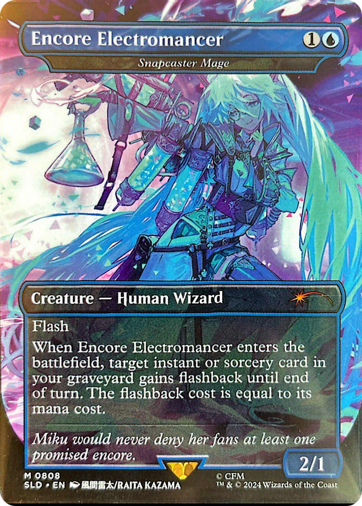 Encore Electromancer - Snapcaster Mage [Secret Lair Drop Series] | Rook's Games and More