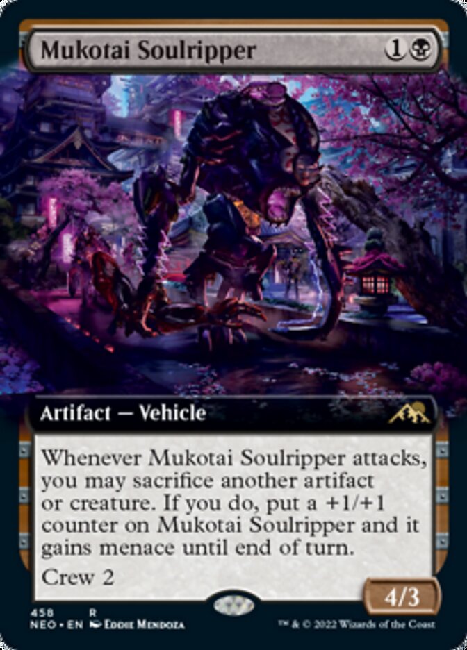 Mukotai Soulripper (Extended Art) [Kamigawa: Neon Dynasty] | Rook's Games and More