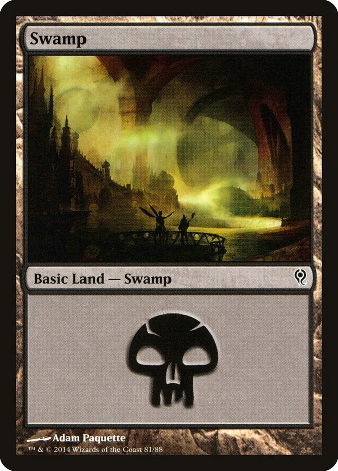 Swamp (81) [Duel Decks: Jace vs. Vraska] | Rook's Games and More