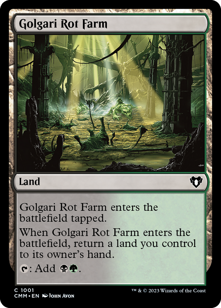 Golgari Rot Farm [Commander Masters] | Rook's Games and More